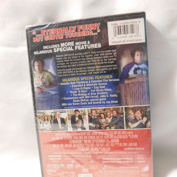 Step Brothers DVD Movie NEW and Sealed Will Ferrell - Picture 2 of 3